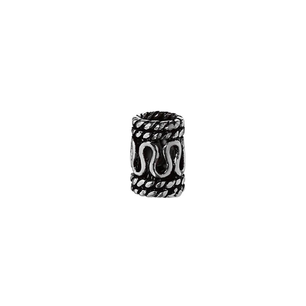 Haarschmuck Bartperle RONAN Templerkreuz 925 Sterlingsilber Lockenperle 6397 